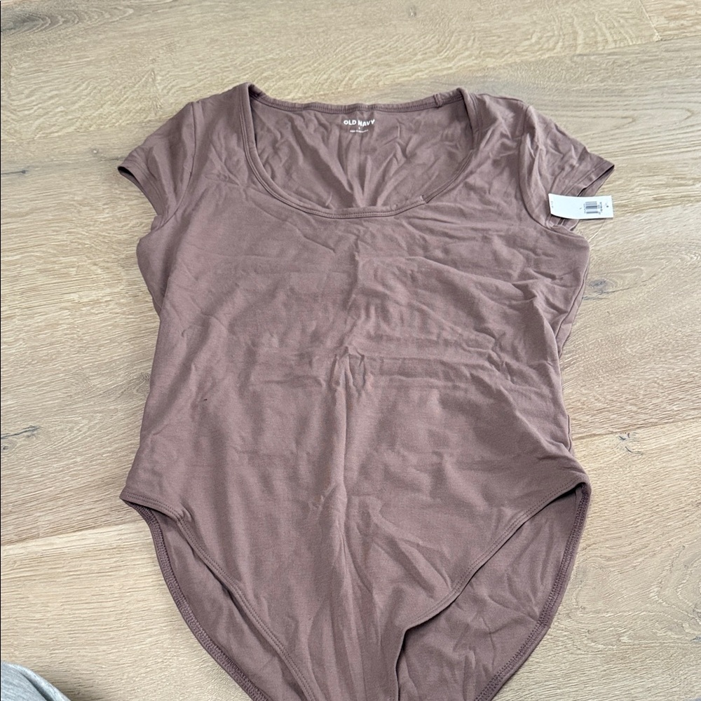 Old Navy Women's Cocoa Bodysuit